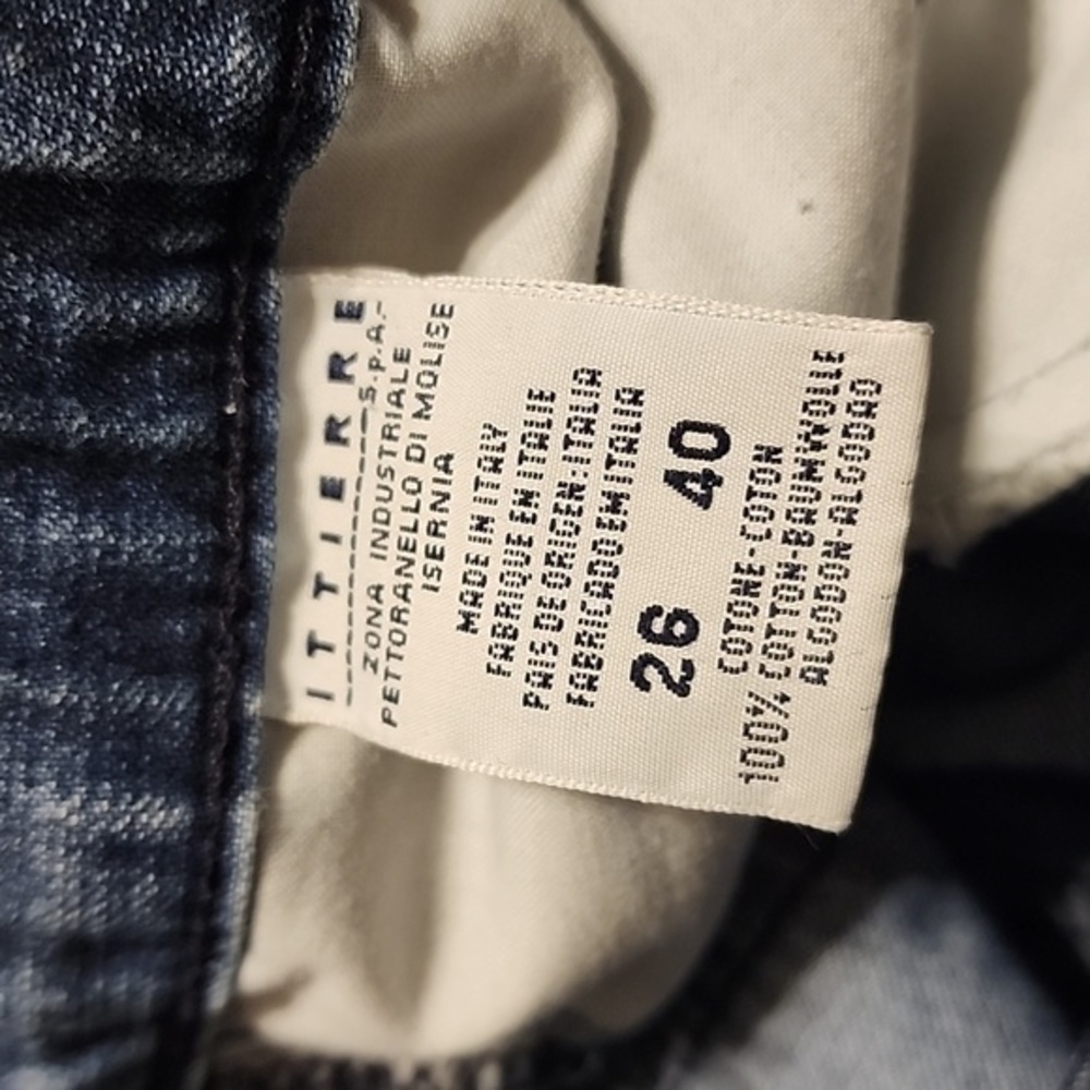 Versace Blue Straight Leg Jeans - Picture 7 of 15